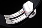 Tag-Heuer carrera SLR chrono replica white dial strip rubber-b orologio replica copia 4us606 - immagine 10