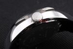 Tag-Heuer carrera SLR chrono replica white dial strip rubber-b orologio replica copia 4us606 - immagine 8