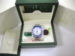 Rolex replica yacht master ll platinum ceramichon blue bezel orologio replica copia 4us535