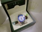 Rolex replica yacht master ll platinum ceramichon blue bezel orologio replica copia 4us535 - immagine 4