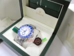 Rolex replica yacht master ll platinum ceramichon blue bezel orologio replica copia 4us535 - immagine 8