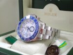 Rolex replica yacht master ll platinum ceramichon blue bezel orologio replica copia 4us535 - immagine 9