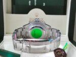 Rolex replica yacht master ll platinum ceramichon blue bezel orologio replica copia 4us535 - immagine 11