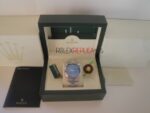 Rolex replica milgauss acciaio blu dial orologio replica copia imitazione 4us518 - immagine 8