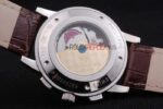 Patek Philippe replica chrono rose gold strip leather orologio replica copia 4us594 - immagine 8