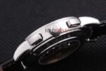 Patek Philippe replica chrono acciaio black dial strip leather orologio replica copia 4us596 - immagine 8
