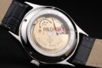 Patek Philippe replica acciaio rose gold black dial strip leather M026 orologio replica copia 4us598 - immagine 7