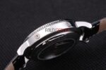 Patek Philippe replica chrono acciaio black dial strip leather orologio replica copia 4us600 - immagine 8