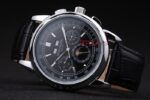 Patek Philippe replica chrono acciaio black dial orologio replica copia 4us604 - immagine 5