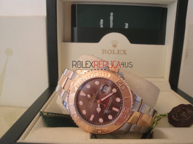 virtuemart_product_59rolex-replica-orologi-imitazione-rolex-replica-orologio Rolex replica yacht master l acciaio oro 2016 brown orologio replica copia 4us526 - immagine 1