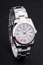Rolex replica milgauss acciaio white dial orologio replica copia imitazione 4us522 - immagine 4