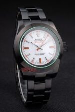 Rolex replica milgauss pro-hunter pvd white dial orologio replica copia imitazione 4us523 - immagine 3
