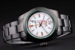 Rolex replica milgauss pro-hunter pvd white dial orologio replica copia imitazione 4us523 - immagine 5