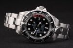 Rolex replica seadweller acciaio ceramichon black dial orologio replica copia imitazione 4us524 - immagine 5