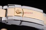Rolex replica yacht master ll acciaio oro gold dial orologio replica copia 4us539 - immagine 9