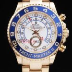 Rolex replica yacht master ll oro blue bezel orologio replica copia 4us540