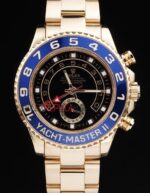 Rolex replica yacht master ll oro black dial orologio replica copia 4us541