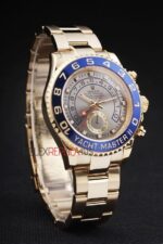 Rolex replica yacht master ll oro grey dial orologio replica copia 4us544 - immagine 4