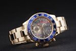 Rolex replica yacht master ll oro grey dial orologio replica copia 4us544 - immagine 5