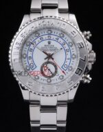 Rolex replica yacht master ll platinum white dial orologio replica copia 4us546