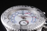 Rolex replica yacht master ll platinum white dial orologio replica copia 4us546 - immagine 7