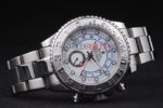 Rolex replica yacht master ll platinum white dial orologio replica copia 4us546 - immagine 5