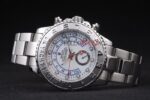 Rolex replica yacht master ll platinum white dial orologio replica copia 4us546 - immagine 6