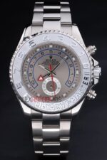 Rolex replica yacht master ll platinum grey dial orologio replica copia 4us547
