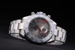 Rolex replica yacht master ll platinum grey dial orologio replica copia 4us547 - immagine 4