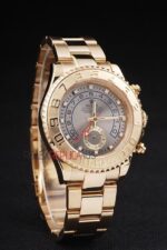 Rolex replica yacht master ll full oro bezel orologio replica copia 4us548 - immagine 4