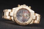 Rolex replica yacht master ll full oro bezel orologio replica copia 4us548 - immagine 5