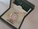 Patek Philippe replica nautilus acciaio rose gold white dial orologio replica copia 4us589 - immagine 4