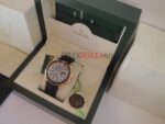Rolex replica yacht master l rose gold strip rubber orologio replica copia 4us525 - immagine 3