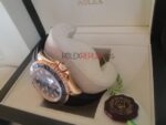 Rolex replica yacht master l rose gold strip rubber orologio replica copia 4us525 - immagine 7