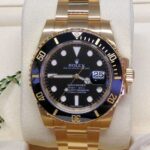 Rolex replica submariner oro black dial orologio replica copia imitazione 4us595