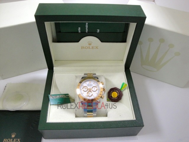virtuemart_product_112rolex-replica-orologi-copia-orologi-imitazione-rolex Rolex replica daytona acciaio oro white dial orologio replica copia imitazione 4us705 - immagine 1