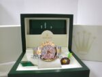 Rolex replica daytona acciaio oro white dial orologio replica copia imitazione 4us705 - immagine 5