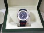 Patek Philippe replica aquanaut acciaio blue dial strip rubber orologio replica copia 4us627