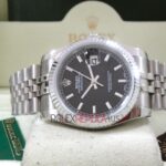 Rolex replica datejust acciaio black dial barrette jubilèè orologcio replica copia imitazione 4us629