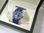 Tudor replica selfwinding cinturino pelle edition blue orologio replica copia 4us630 - immagine 5