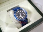 Tudor replica selfwinding cinturino pelle edition blue orologio replica copia 4us630 - immagine 3