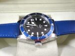 Tudor replica selfwinding cinturino pelle edition blue orologio replica copia 4us630 - immagine 7