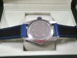 Tudor replica selfwinding cinturino pelle edition blue orologio replica copia 4us630 - immagine 11