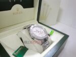 Rolex replica yacht master l platinum classic grey dial orologio replica copia 4us700 - immagine 5
