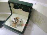 Rolex replica daytona vintage paul newman oro giallo black dial orologio replica copia 4us626 - immagine 3