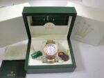 Rolex replica yacht master l acciaio oro white dial orologio replica copia 4us701
