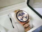 Rolex replica daytona vintage paul newman oro giallo black dial orologio replica copia 4us626 - immagine 6