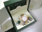 Rolex replica yacht master l acciaio oro white dial orologio replica copia 4us701 - immagine 4