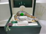 Rolex replica yacht master l acciaio oro white dial orologio replica copia 4us701 - immagine 8