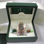 Rolex replica daytona acciaio oro black dial orologio replica copia imitazione 4us702